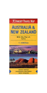 Australia and New Zealand Insight Travel Map 