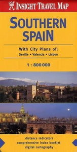 Southern Spain Insight Travel Map 