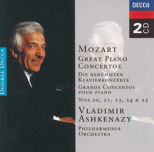 Vladimir Ashkenazy - Mozart: Great Piano Concertos. Nos 20,21,23,24,25 