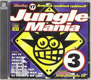 Jungle Mania Vol.3 - 17 Brokneck Roadblock Ryddims!!! [includes Bonus Grooverider Mix CD] 