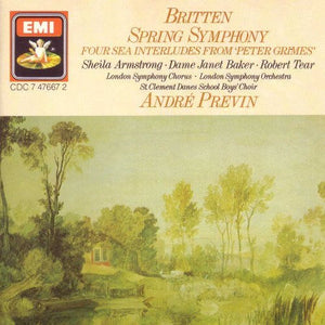 Britten - Britten: Spring Symphony / Four Sea Interludes /Previn 