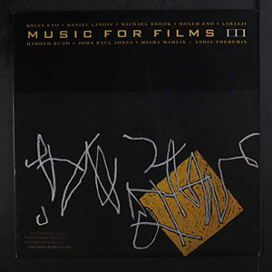 Brian Eno - Music for Films III 