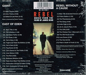 Rebel-2cds-Music From The Films Of James Dean 