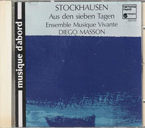 Stockhausen: Aus den Sieben Tagen (excerpts) 