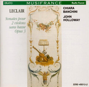 Leclair: Sonatas 2 Violins 