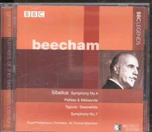 Royal Philharmonic Orchestra - Sibelius - Symphonies Nos. 4 & 7 etc. / Beecham 