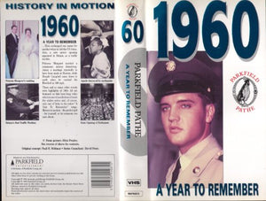 Special Interest - A Year To Remember: 1960 [VHS] 