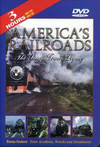 America's Railroads: The Steam Train Legacy [DVD] 