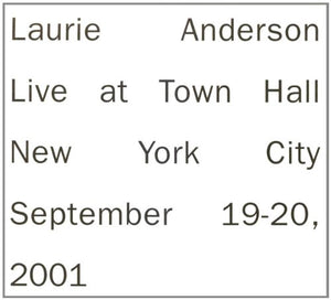 Laurie Anderson - Live in New York 