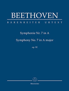 Symphony No.7 in A major Op.92 (Study Score) 