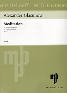 GLAZUNOV - Meditacion Op.32 en Re Mayor para Violin y Piano 