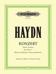 Piano Concerto in D Hob. Xviii:11 (Edition for 2 Pianos) (Edition Peters) 