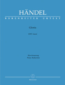 Handel: Gloria (HWV deest) Vocal Score - Urtext 