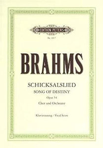 Schicksalslied (Song of Destiny) Op. 54 (Vocal Score) 