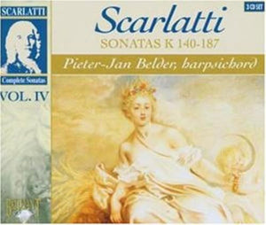 Domenico Scarlatti - Pieter-Jan Belder - Scarlatti Vol. 4 - Sonatas K 140-187 