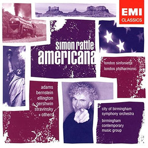 London Philharmonic Orchestra - Americana (Rattle, London Sinfonietta, Donohoe) 