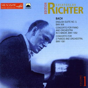 Richter - Bach - English Suite No.3, Concreto for Piano and Orchestra, BWV 1052, Concerto for two Pi 