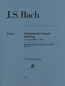 Chromatic Fantasy and Fugue d minor BWV 903 und 903a - piano - (HN 163): Instrumentation: Piano solo 