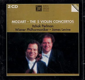 James Levine - Mozart: The 5 Violin Concertos (Musical Heritage Society) 