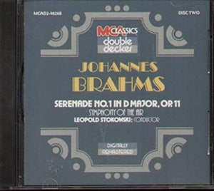 Johannes Brahms - Brahms: Serenade No. 1 in D Major, Op. 11 - Symphony of the Air - Disc Two (UK Imp 