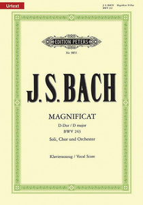 Magnificat in D BWV 243 (Vocal Score) (Edition Peters) 