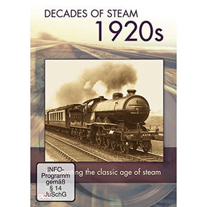 Decade Of Steam - 1920's [DVD] 