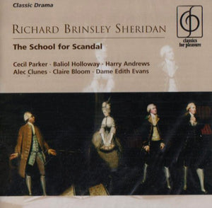 School For Scandal, The (Parker, Holloway, Andrews, Clunes) 