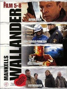 Wallander Collection 2 4-DVD Set ( Afrikanen / Den svaga punkten / Mastermind / Fotografen ) 