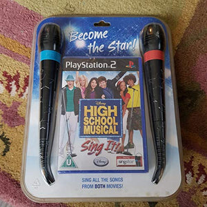 High School Musical: Sing It! with Microphones (PS2) 