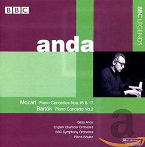 Pierre Boulez - Anda: Mozart; Piano Concertos Nos. 16 & 17 