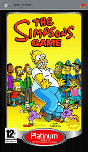 The Simpsons Game - Platinum Edition (PSP) 