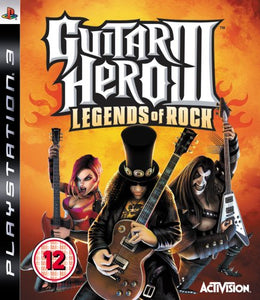 Guitar Hero 3: Legends of Rock - Game Only (PS3) 