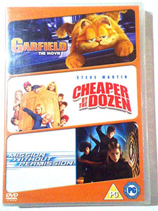 Garfield: The Movie/Cheaper By The Dozen/Mission Without... [DVD] 