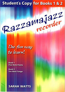 Razzamajazz Recorder Student's Copy for Books 1-3 (Razzamajazz) 