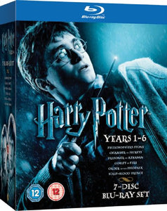 Harry Potter 1-6 [Blu-ray] [Region Free] 