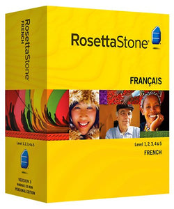 Rosetta Stone V3: French Level 1-5 Set with Audio Companion 