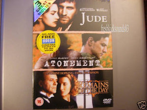 Jude / Atonement / The Remains of the Day [DVD] 