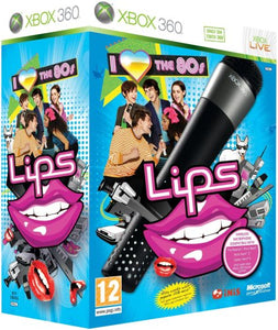 Lips: I Love the 80's - Game and Wireless Microphone (Xbox 360) 