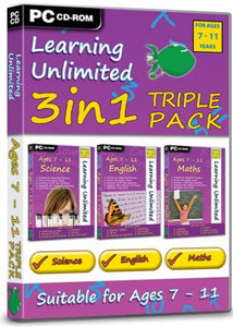 Learning Unlimited Ages 7 - 11 Triple Pack 