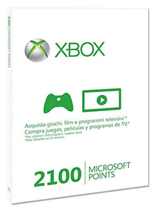 Xbox LIVE 2100 Microsoft Points (Xbox 360) 