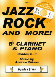 Jazz, Rock and More! Clarinet & Piano with FREE CD 