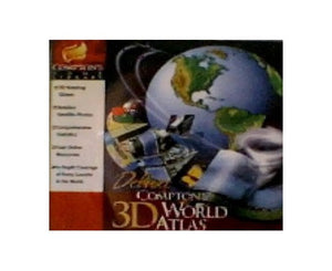 Comptons Deluxe 3D World Atlas 