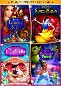 Cinderella/The Princess and the Frog/Beauty and the Beast/Snow White [DVD] 