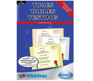 Times Tables Testing PC Software - help your child learn their times tables! 