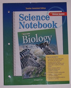 Glencoe Science Biology Science Notebook Teacher Annotated Edition 