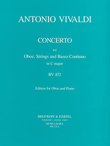 CONCERTO IN C RV 452 HAUTBOIS 