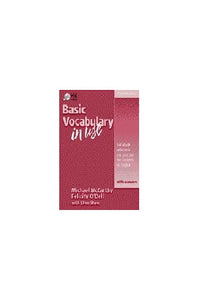 Basic Vocabulary in Use with Answers Student's Book with Ans w/ Audio CD 