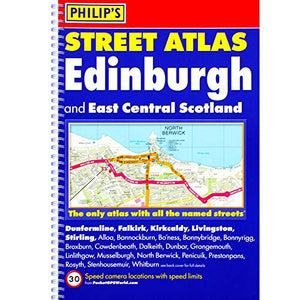 Philip's Street Atlas Edinburgh and East Central Scotland 