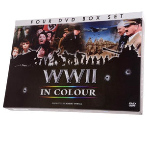 WWII IN COLOUR 4 DVD Gift Set 