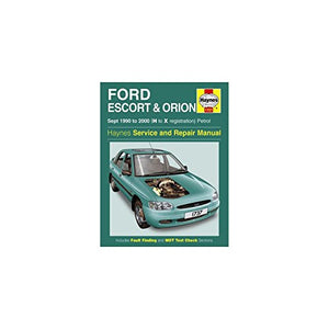 Ford Escort & Orion Petrol (Sept 90 - 00) H To X 